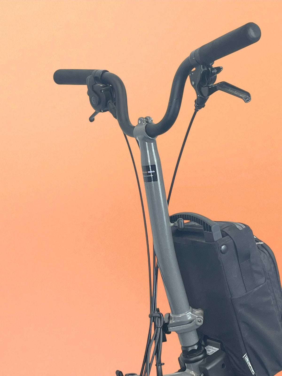 Brompton P Line Urban ElectricBike - Storm Grey