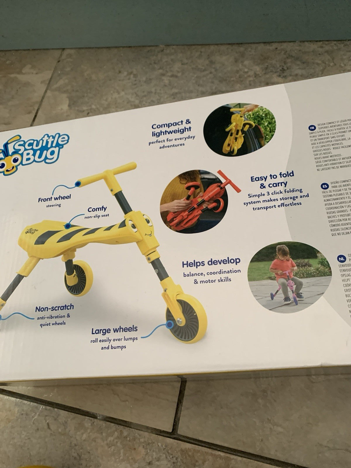 Bumble The Scuttle Bug 3 Wheel Bike Age 1+ Only Used A Month See Description
