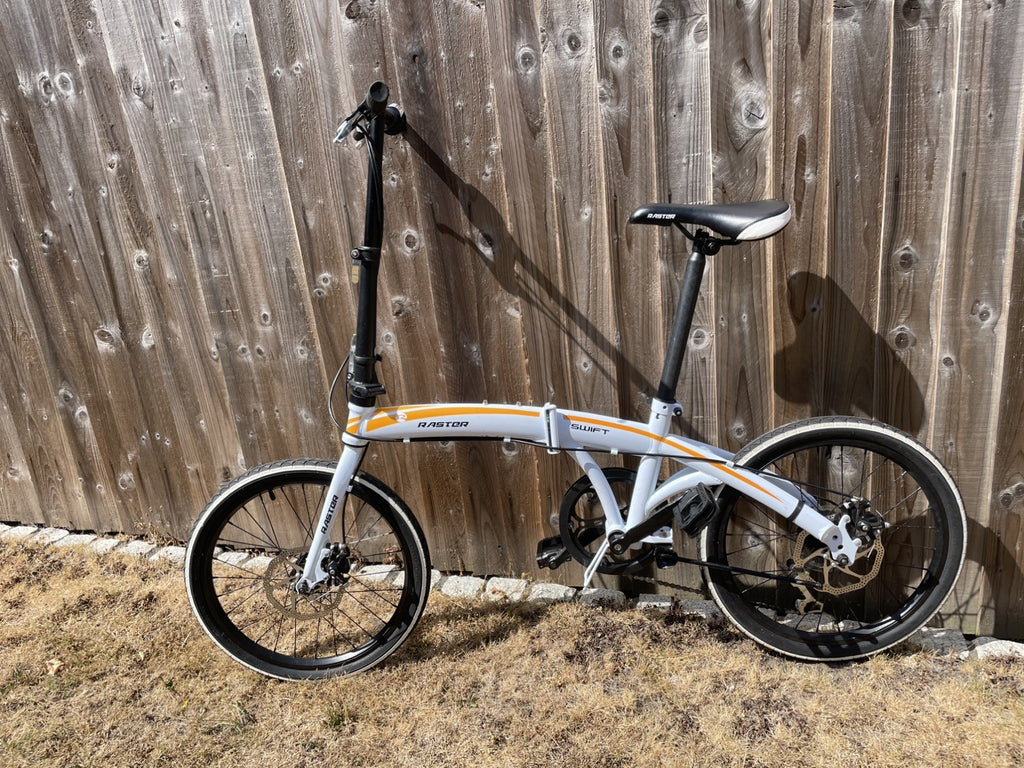 RASTER SWIFT 7 GEAR FOLDING BIKE & CARRY BAG