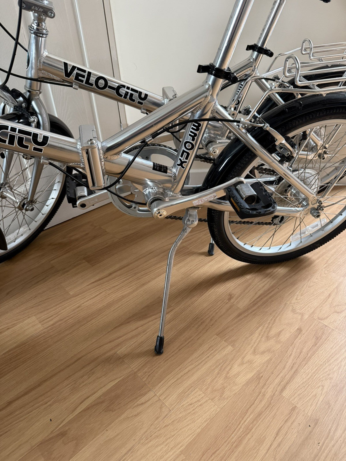 Bronx Velo -City Bike Folding 20 Wheels Aluminium Frame
