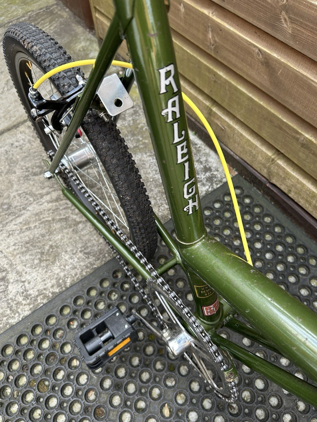 Vintage Customised Early 1970s Raleigh Stowaway Folder