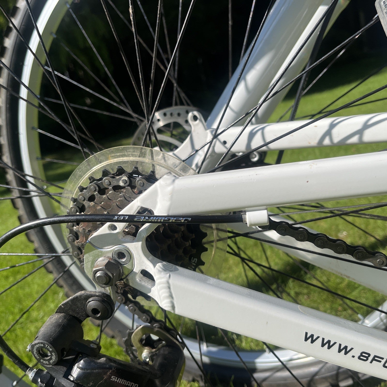 FOLDING Mountain Bike Ecosmo of 26" Wheel 21 Speed Shimano FANTASTIC CONDITION