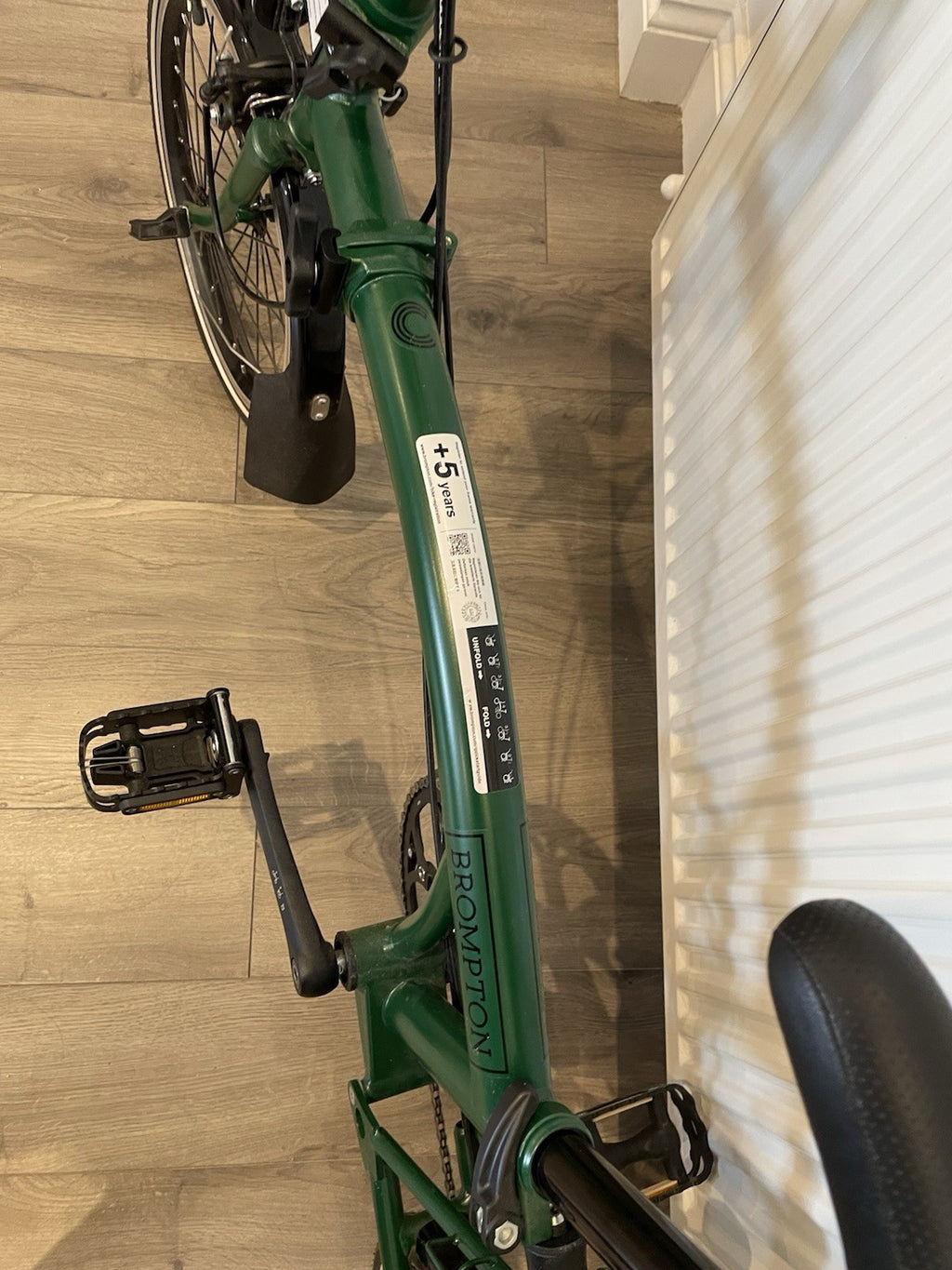 Brompton C Line Urban Folding Bike 2-Speed- Racing Green | Excellent Condition