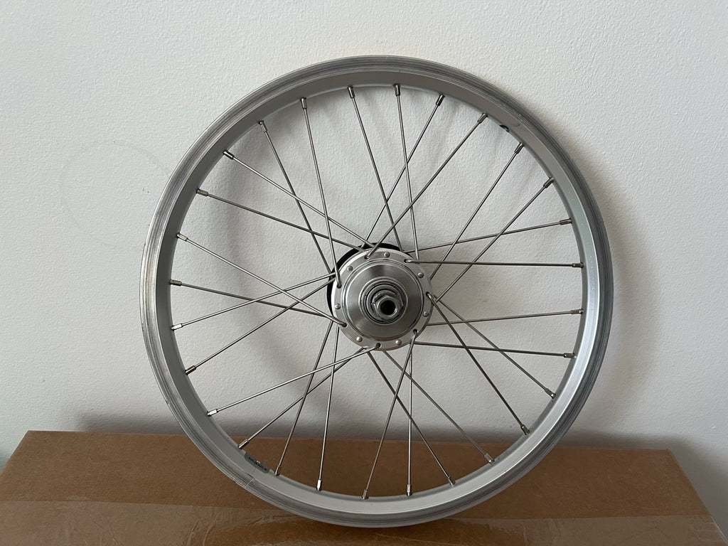 Brompton Bike  6 Speed Rear Wheel  - Silver 2018