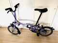 Brompton C Line Explore, 6-Speed, Pop Lilac, Black Ed, 2025 Mid, EXC COND