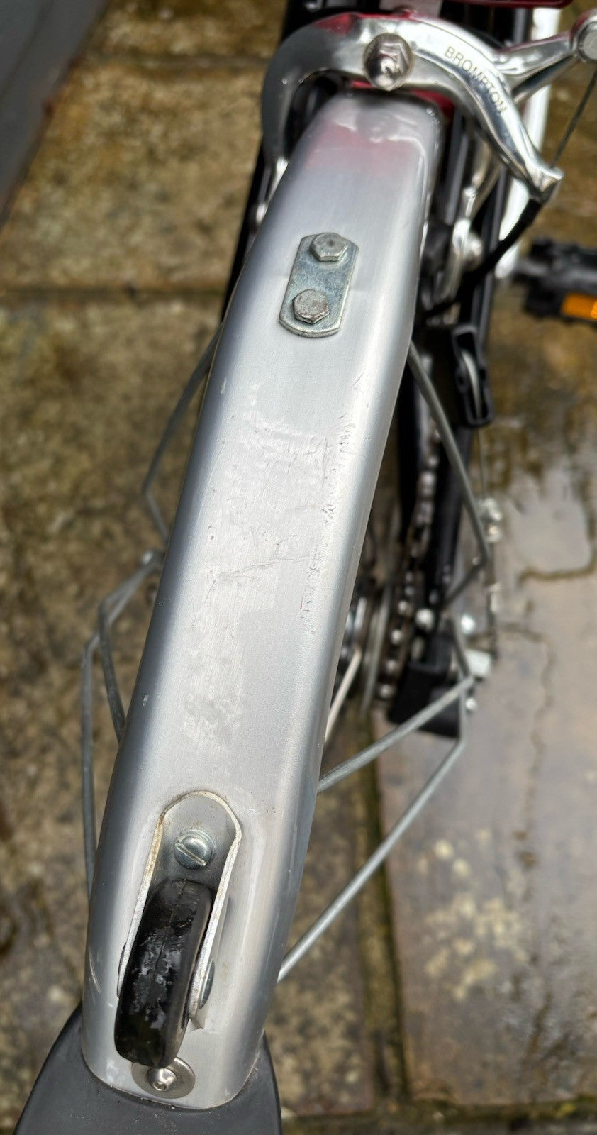 Brompton L3 (C Line) Folding bicycle in Red/Black - Test Ridden Only Condition