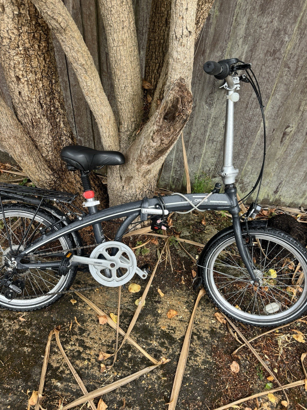 Orus folding bike used with extras pic up only very good condition, ready to use