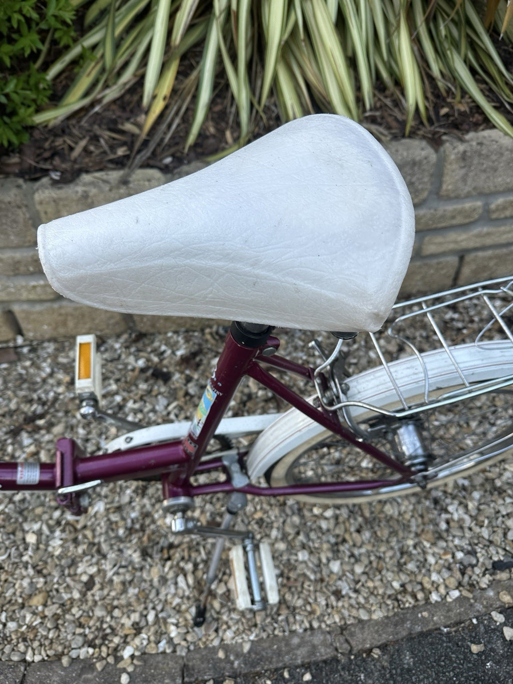 Raleigh Shopper Bike Vintage 80s 20-inch Non-Folding Wheels