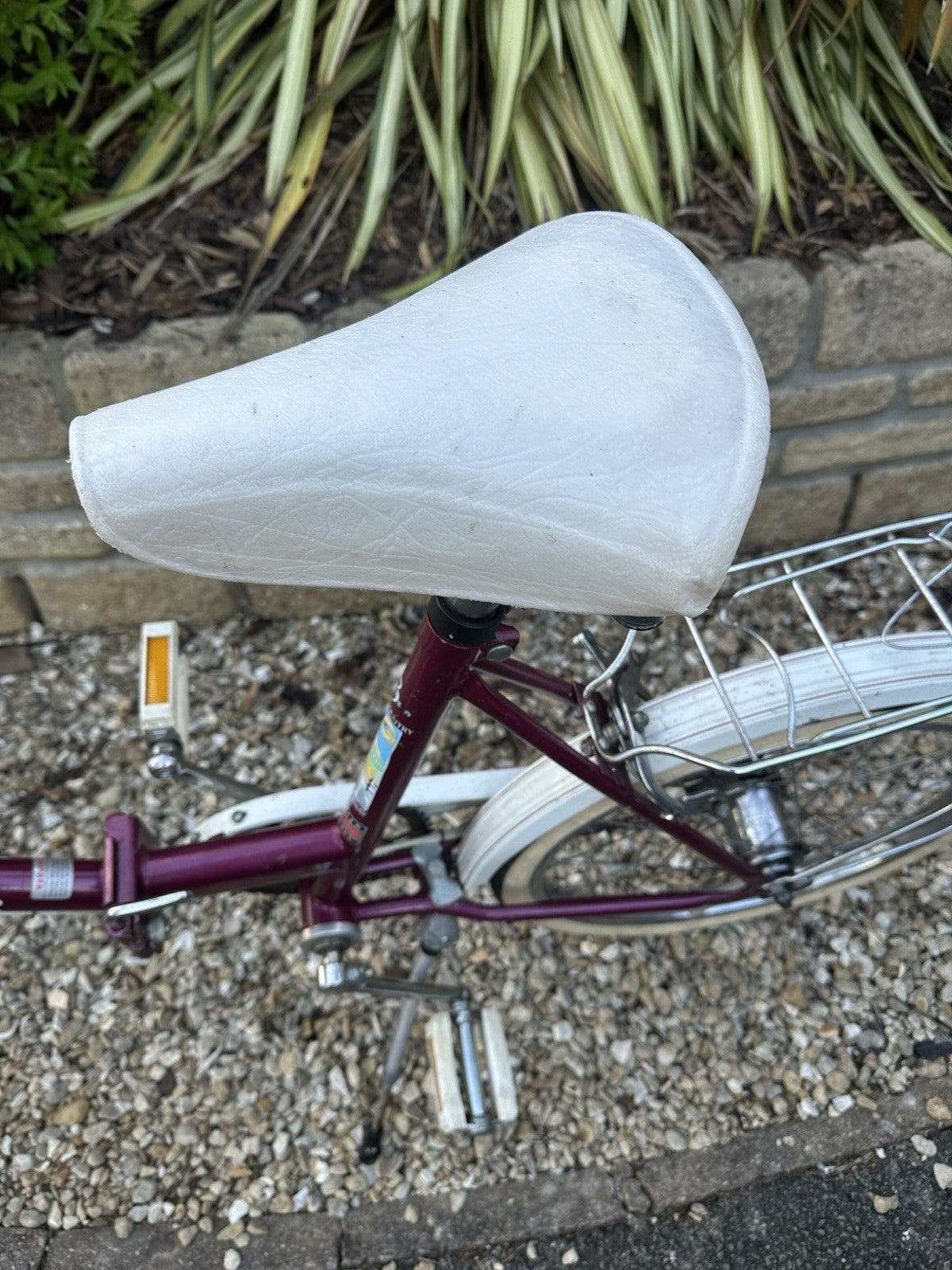 Raleigh Shopper Bike Vintage 80s 20-inch Non-Folding Wheels