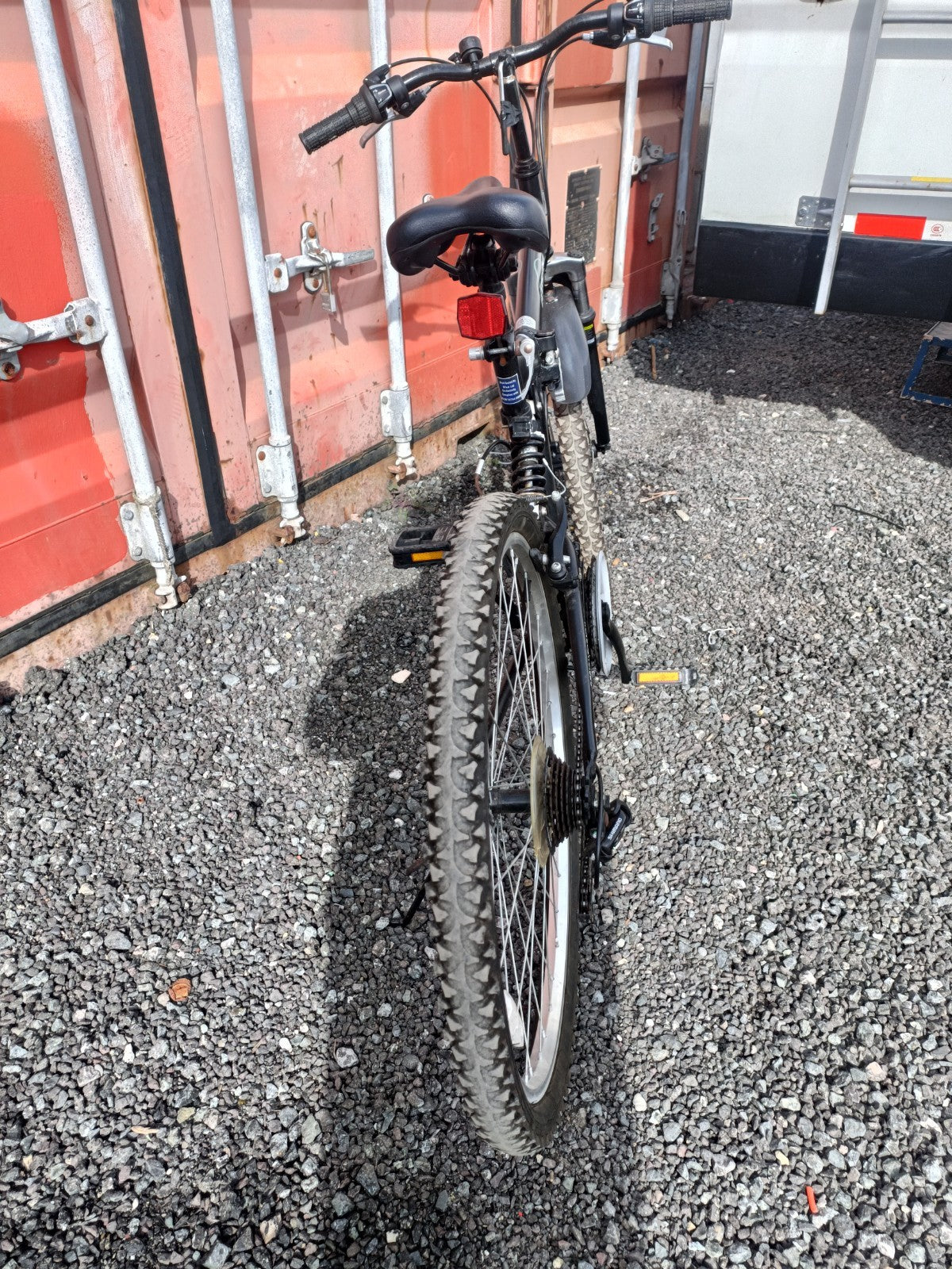 Ecosmo  26 inch 21 Speeds Folding Mountain Bicycle - Black