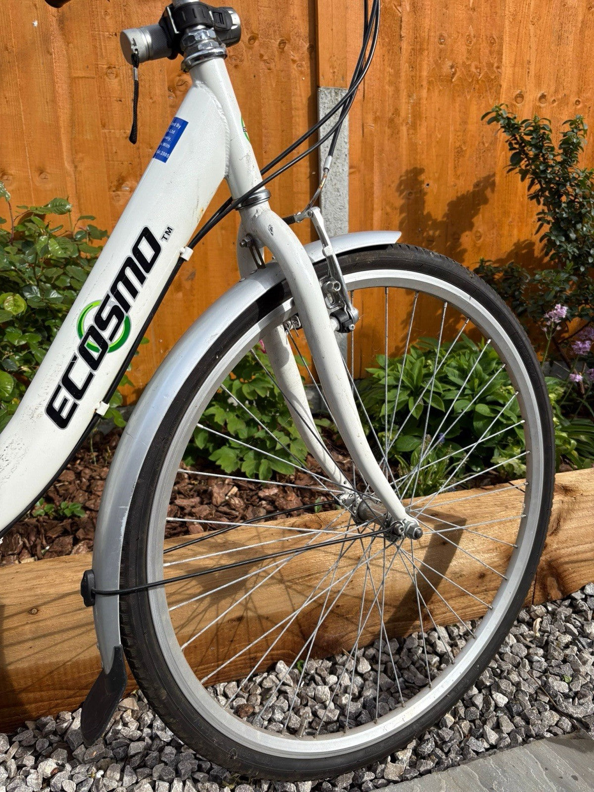 Ecosmo Ladies Folding Bike - Working Order But Would Benefit From A Service