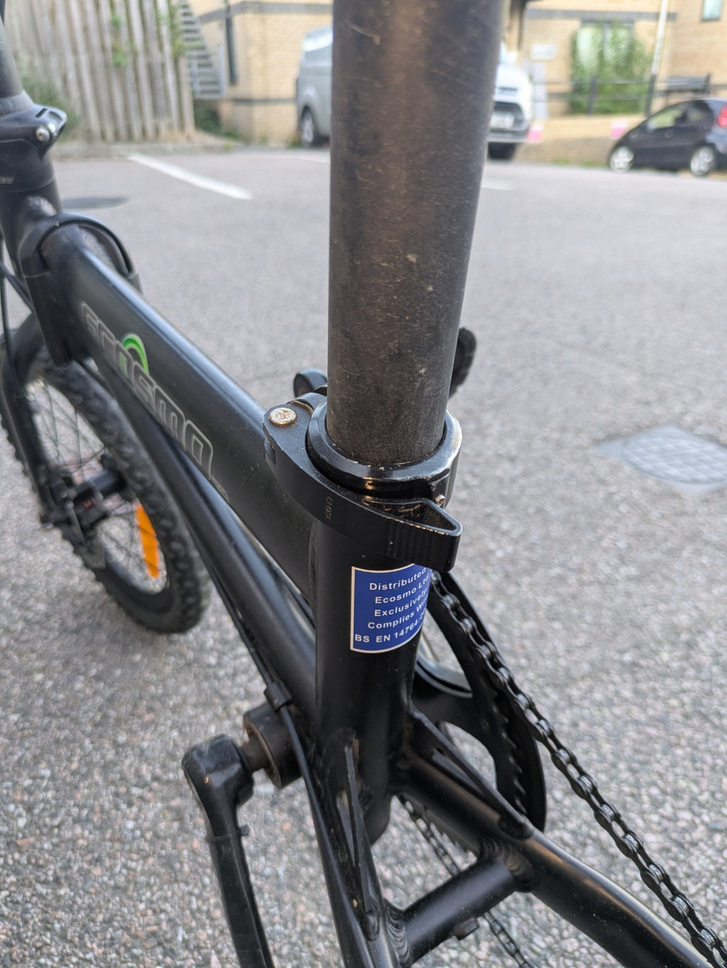 E-cosmo Fold-Up Bike Unisex Adults or children, adjustable