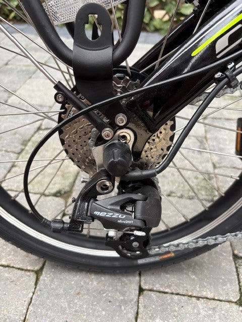 CARRERA CROSSCITY E FOLDING BIKE USED ONCE IN EXCELLENT CONDITION
