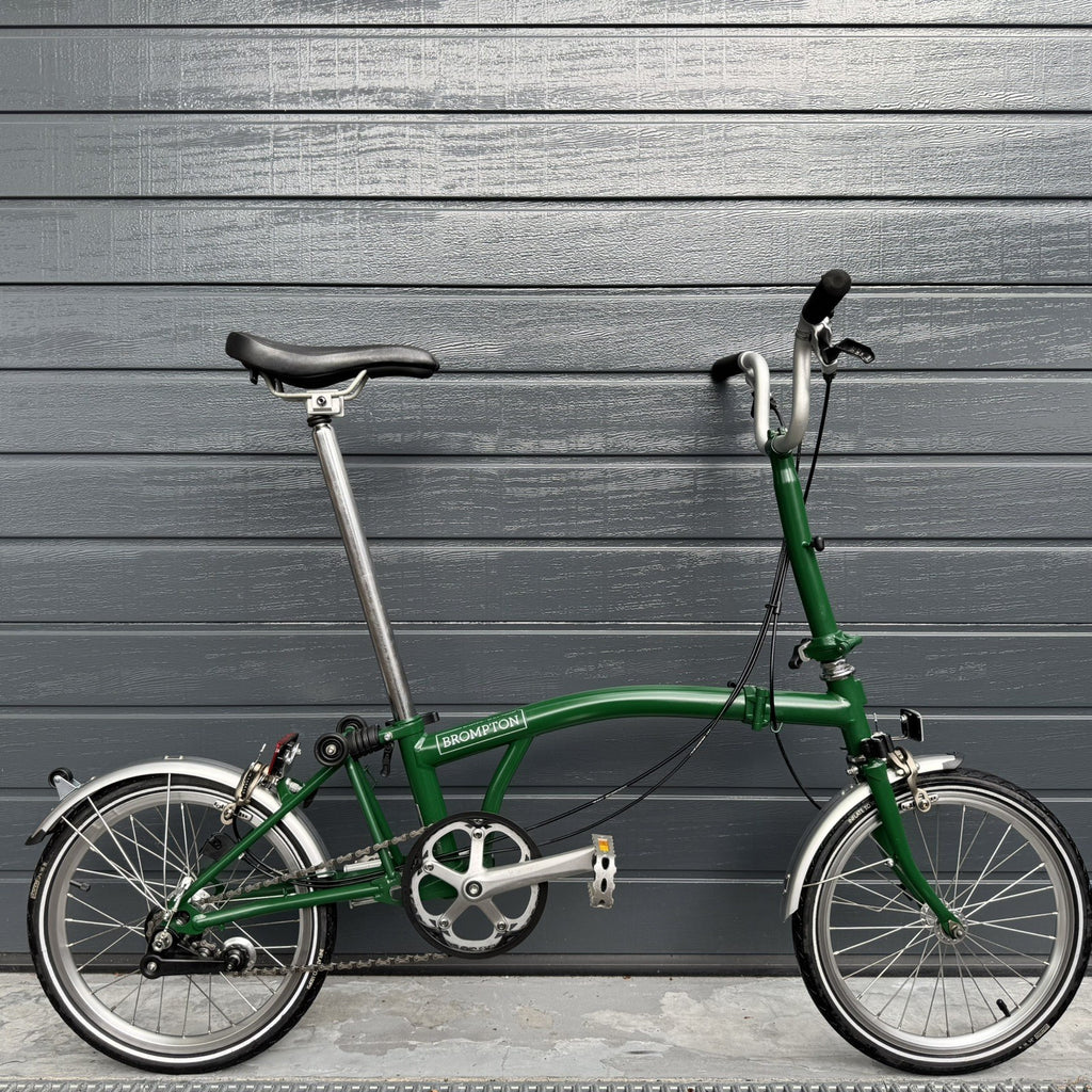 Brompton M3L 3 speed Racing Green   Superb Condition