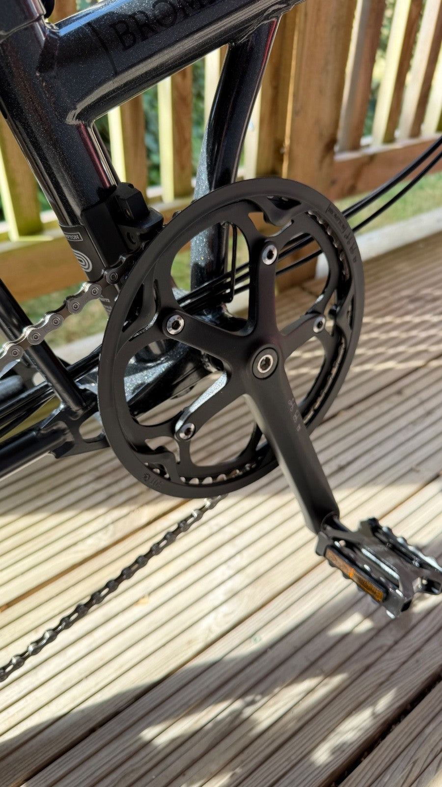 Brompton P Line 12-Speed with super roller / folding bike / 2024 /Midnight Black