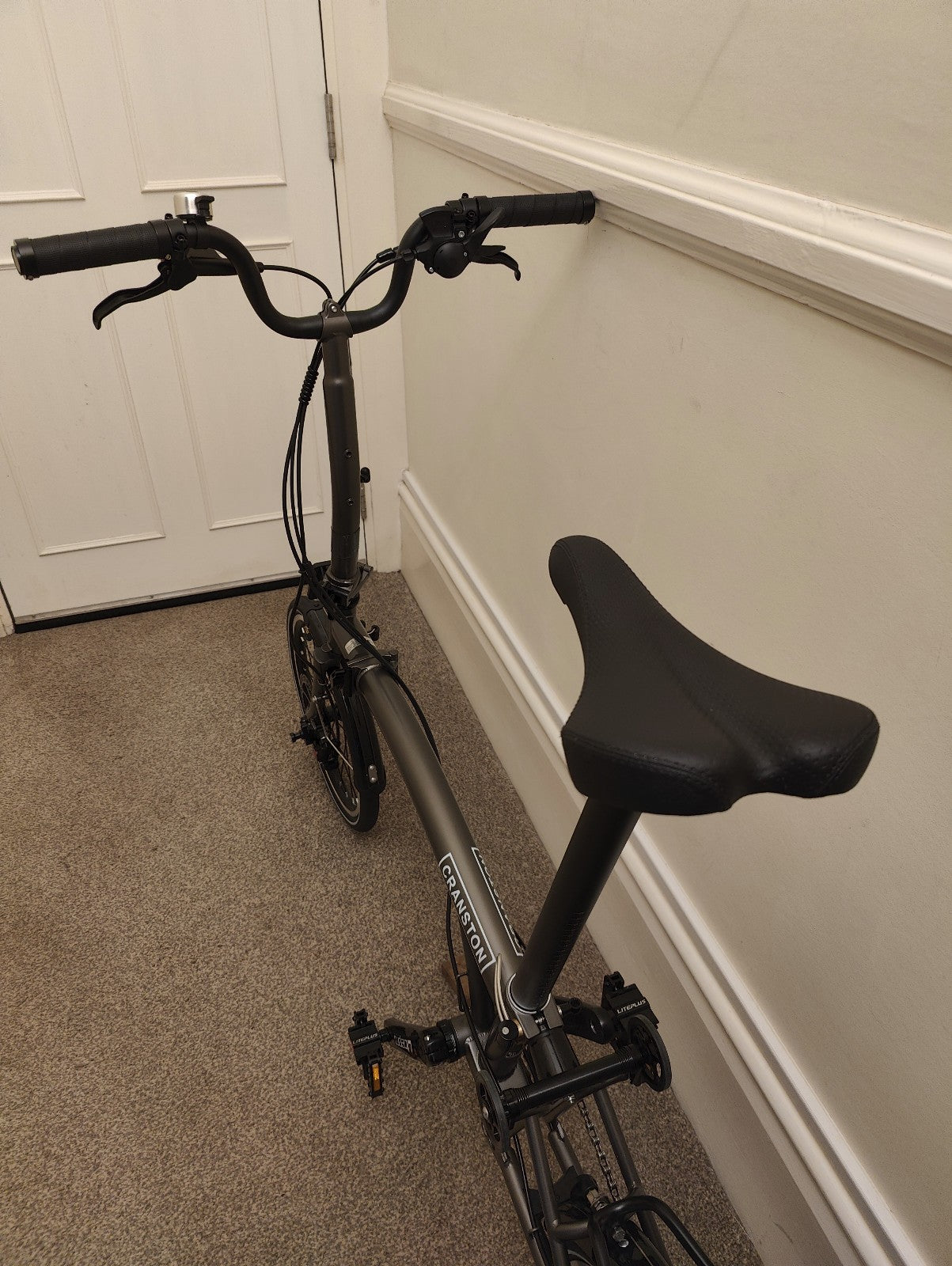 Cranston D9 Brompton‑style Folding Bike 9‑Speed Shimano Hydraulic Disc 16"
