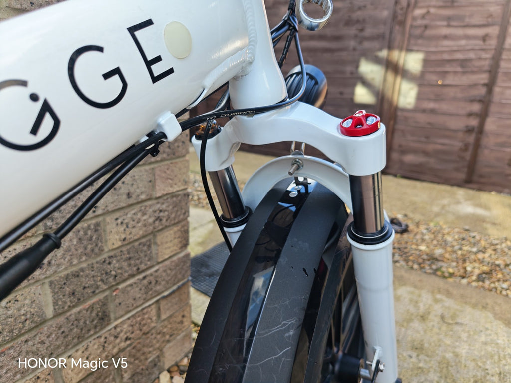 Hygge Vester Foldable Bike Heron White