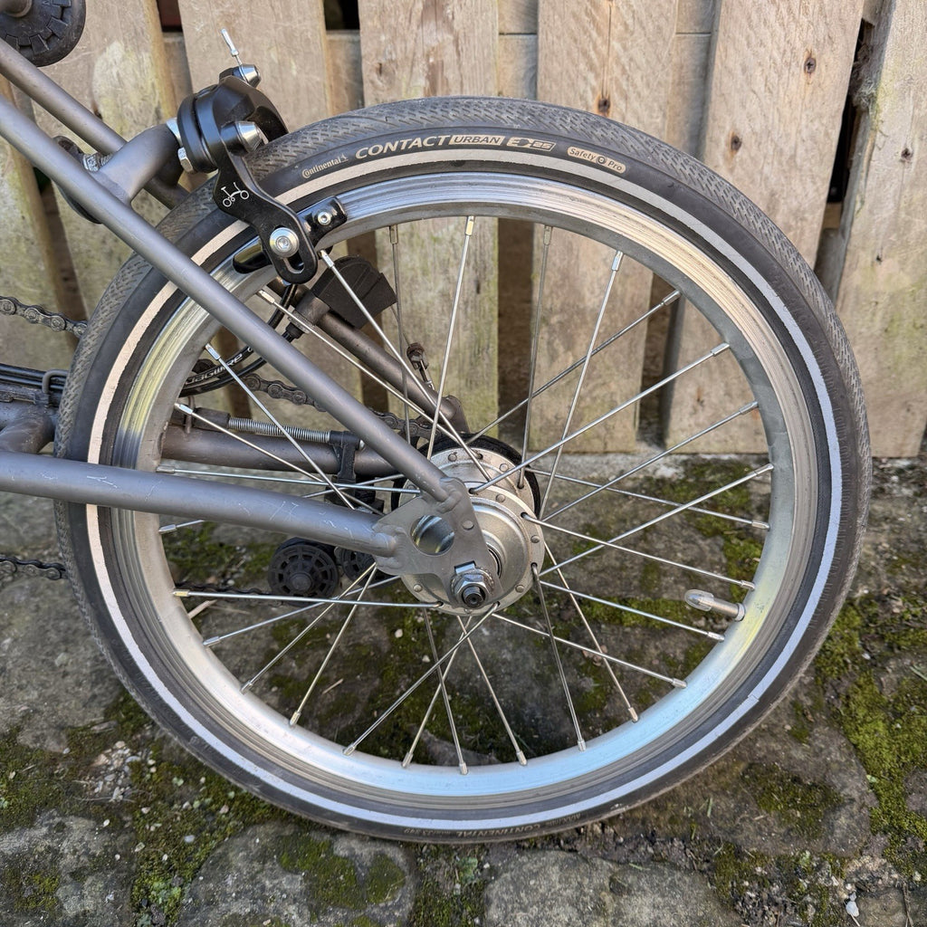 Brompton S6L-X Superlight Titanium - Extras Inc Brooks Titanium Saddle Etc