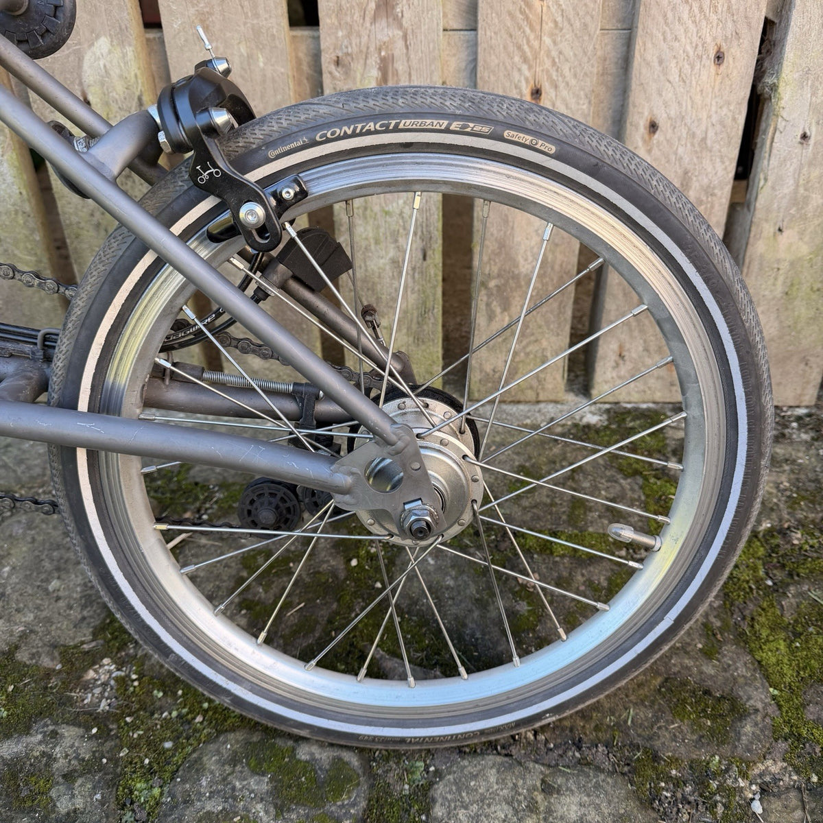 Brompton S6L-X Superlight Titanium - Extras Inc Brooks Titanium Saddle Etc