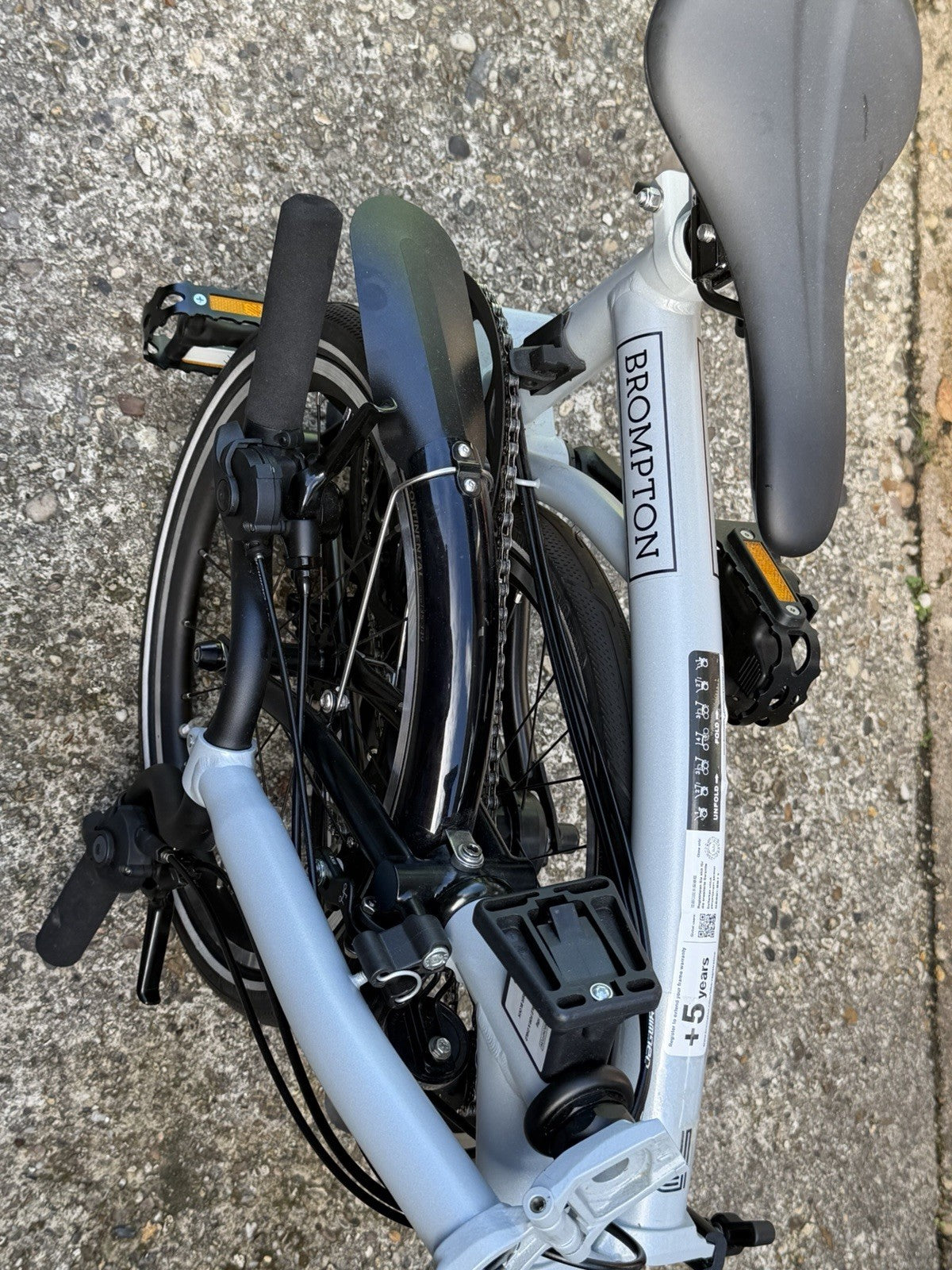 Brompton P Line Folding Bike 12 Speed - Hardly Used- Immaculate Condition!