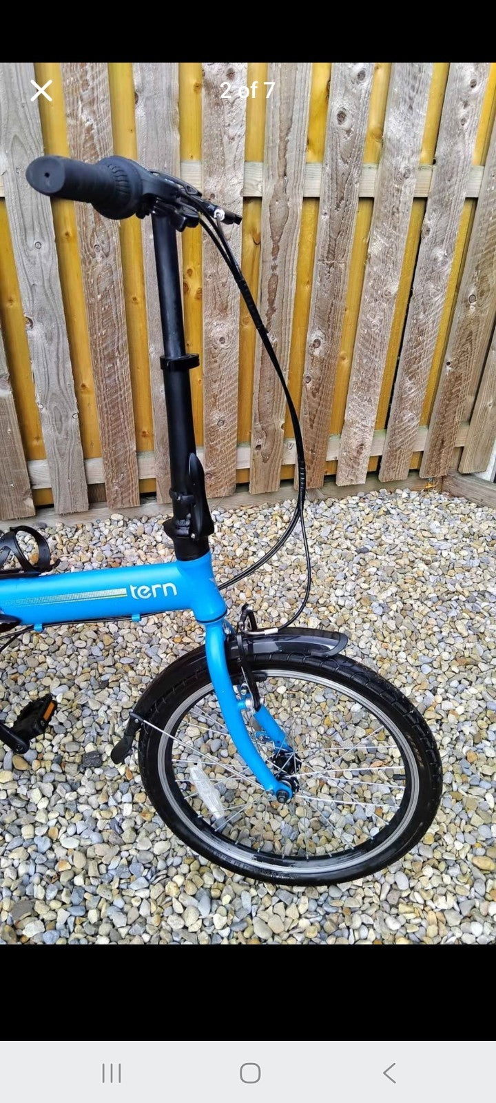 Tern Link A7 Folding Bike .
