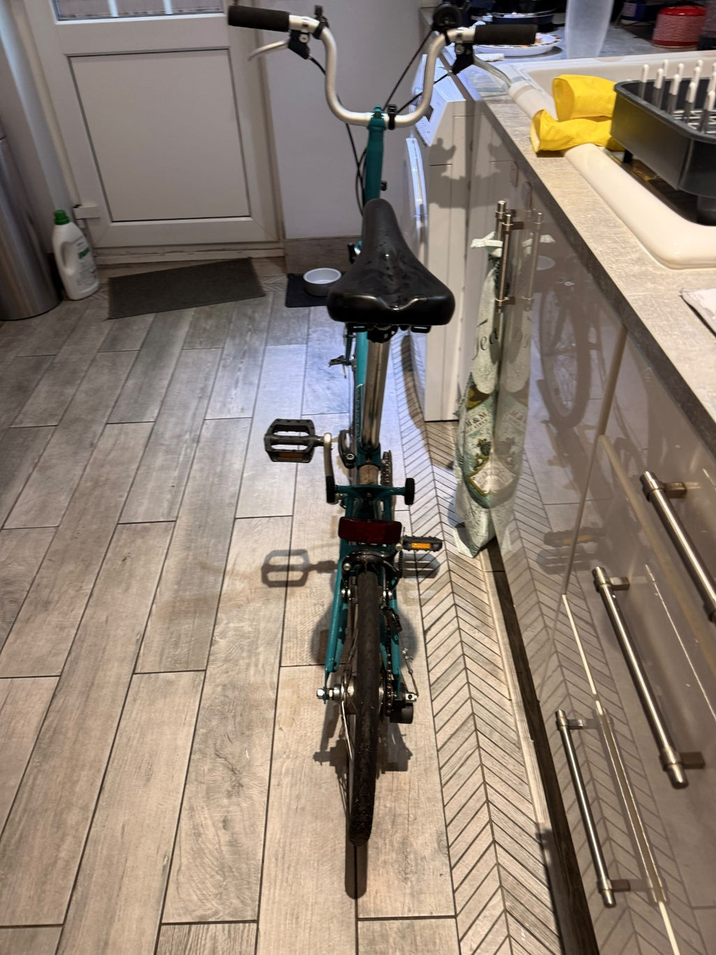 Brompton B75 16" Folding Bike - Blue