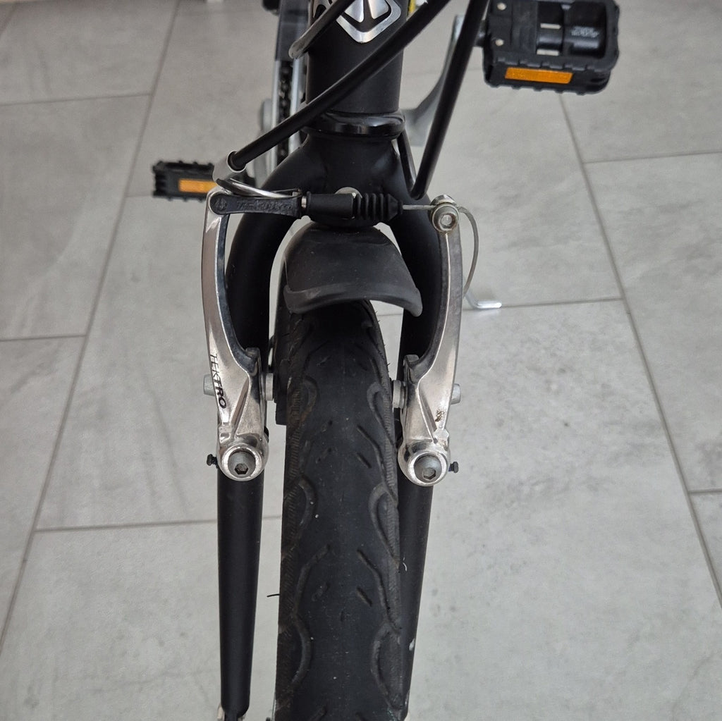 Oyama Eastvillage Folding Bike 3-Speed Shimano Nexus Hub Gears Twist Grip Black