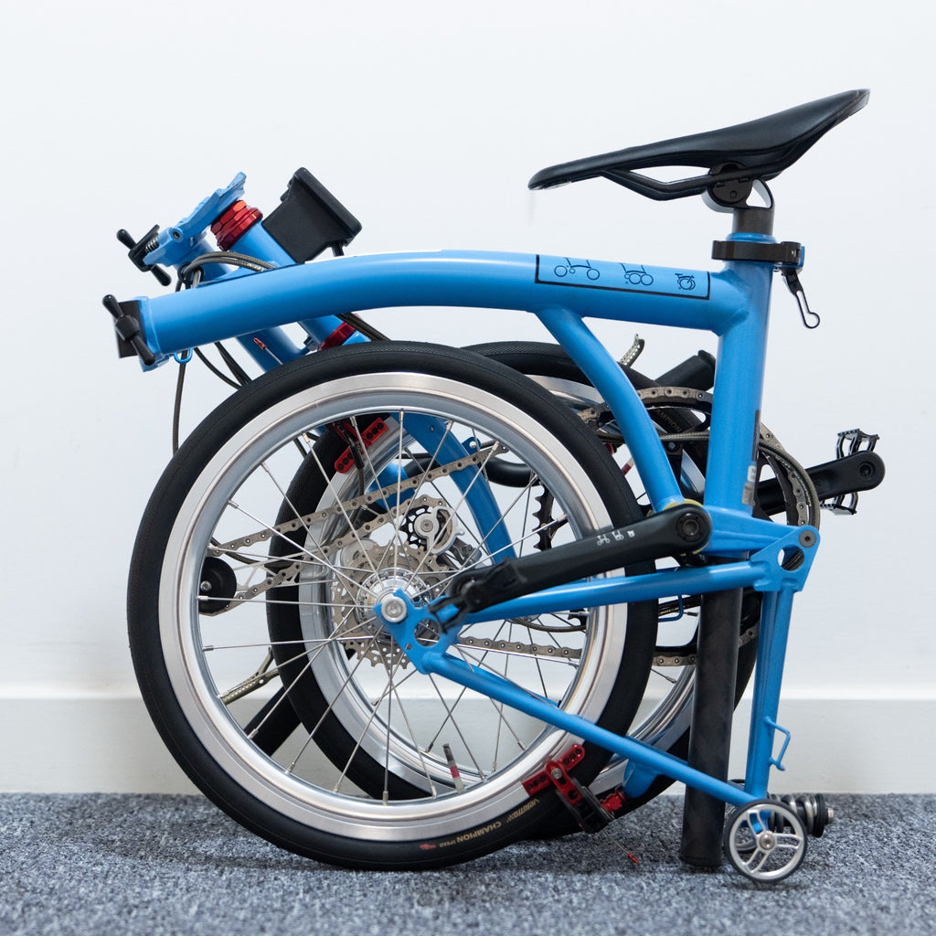Brompton 11-26T 6 speed M bar 8.7kg Carbon Extralite H&H Ti Parts Workshop Rapha