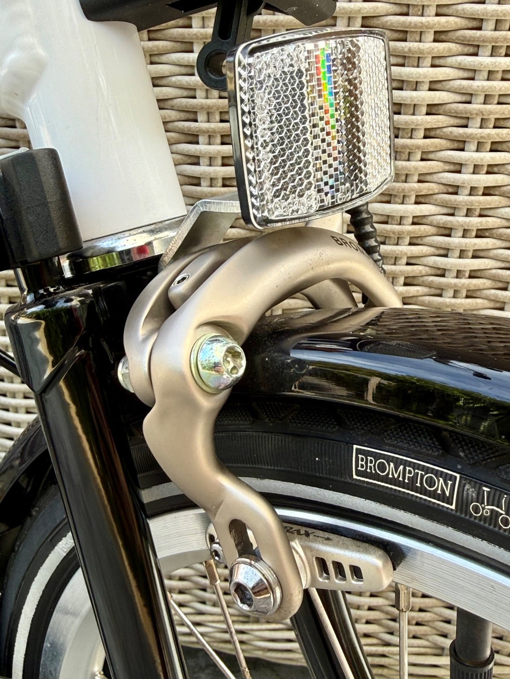 Brompton Folding Bicycle | One-Off Sunseeker Commission | Boat Show Display Bike