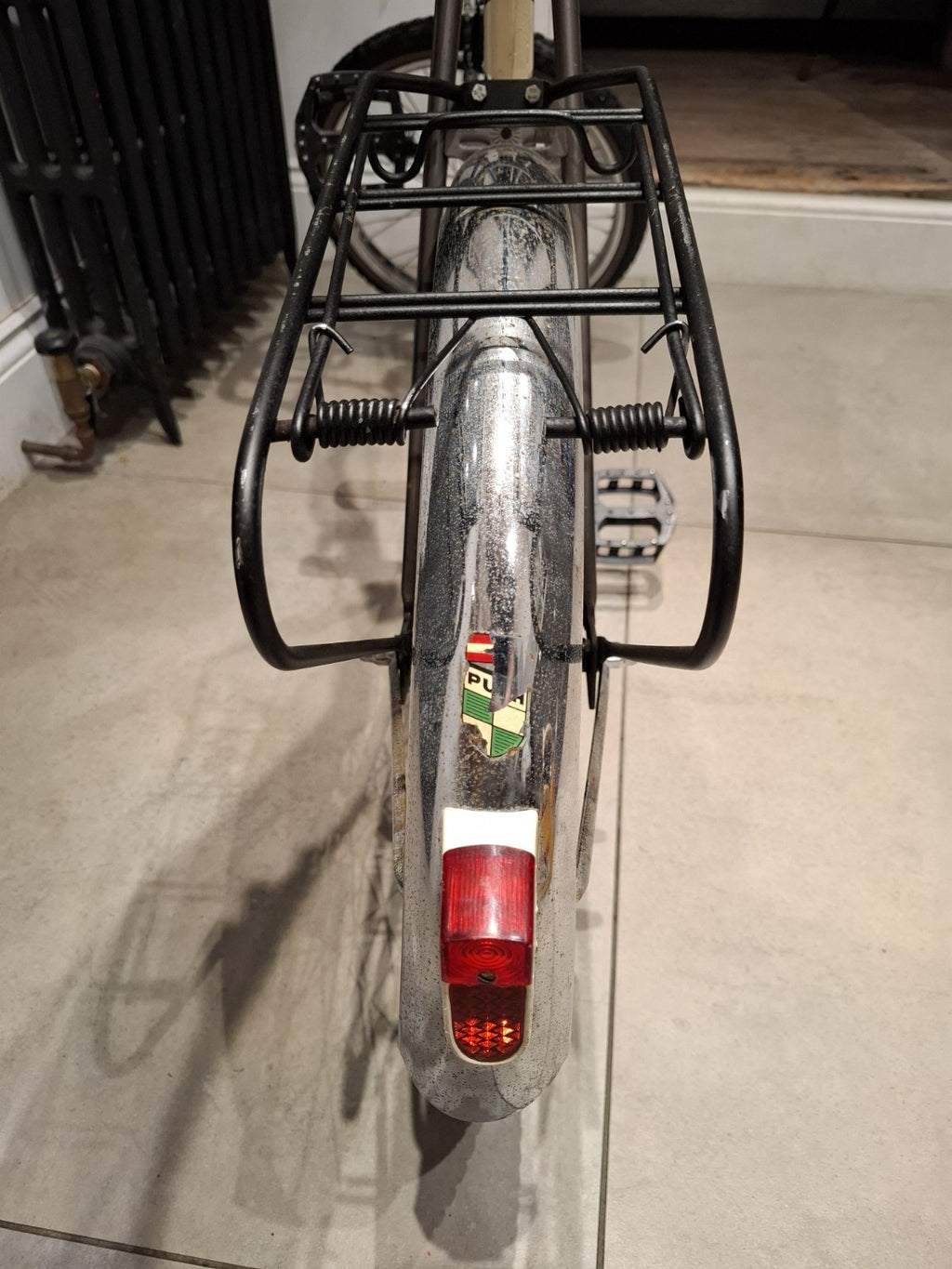 Retro Puch Camping Folding Cargo Bike BMX Parts 1970s