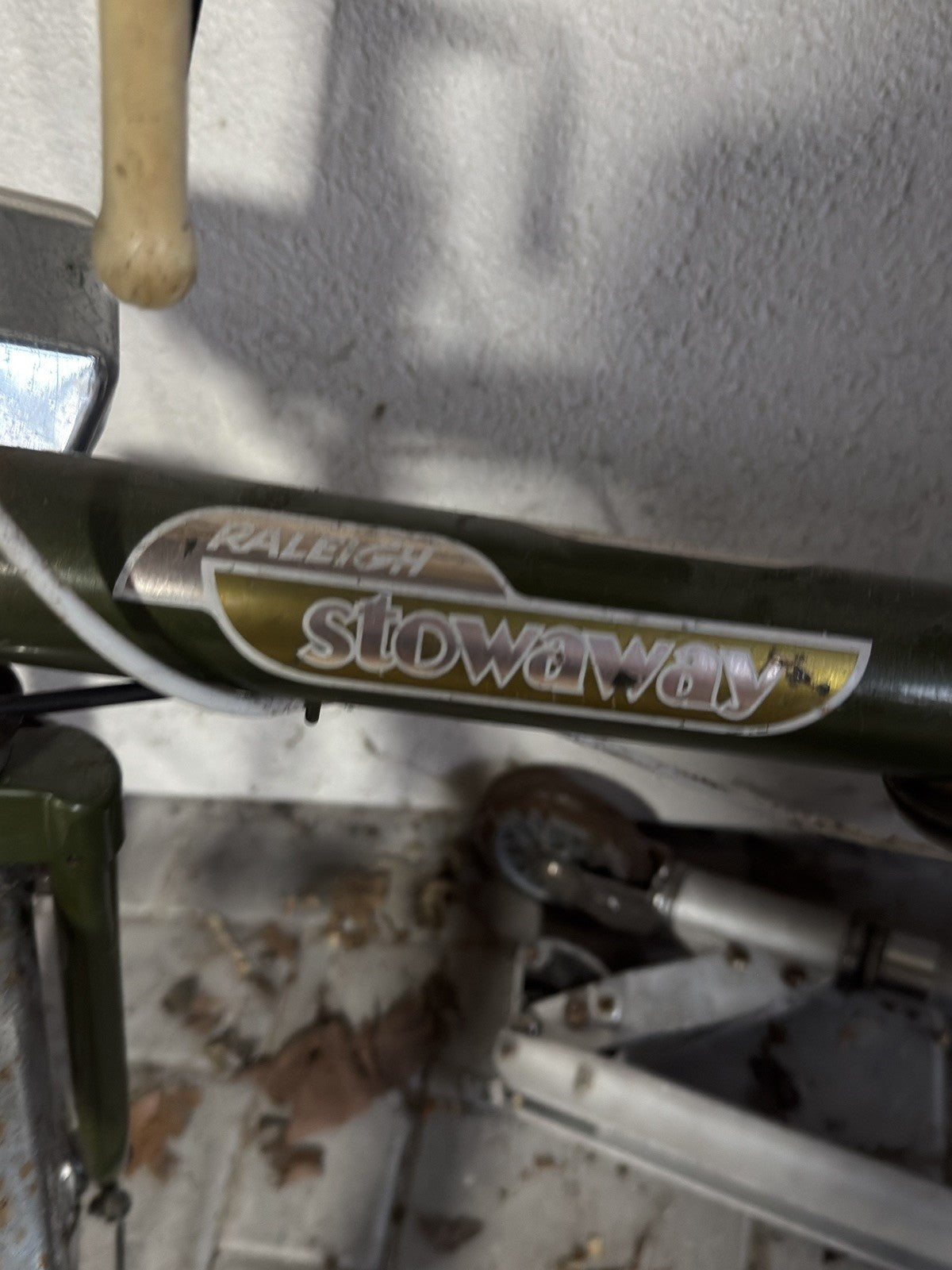 Vintage Raleigh Stowaway Folding Bike  (Used – Restoration Project)