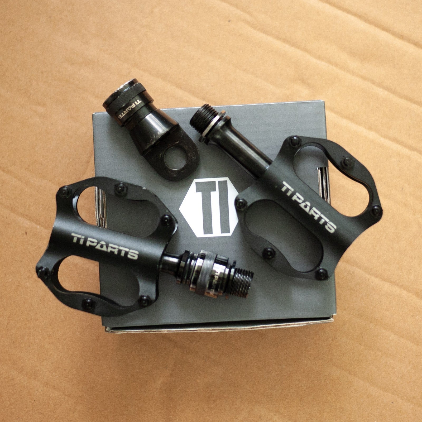 Brompton Ti Parts Workshop Single Quick Release Mini Pedal Titanium Pedal Holder