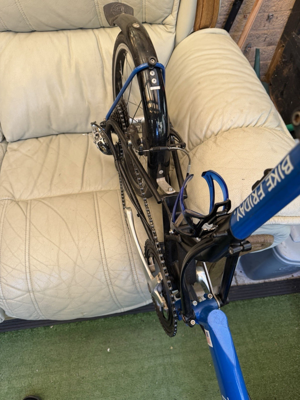 Mike Friday Folding Bike, 16 Inch Wheels