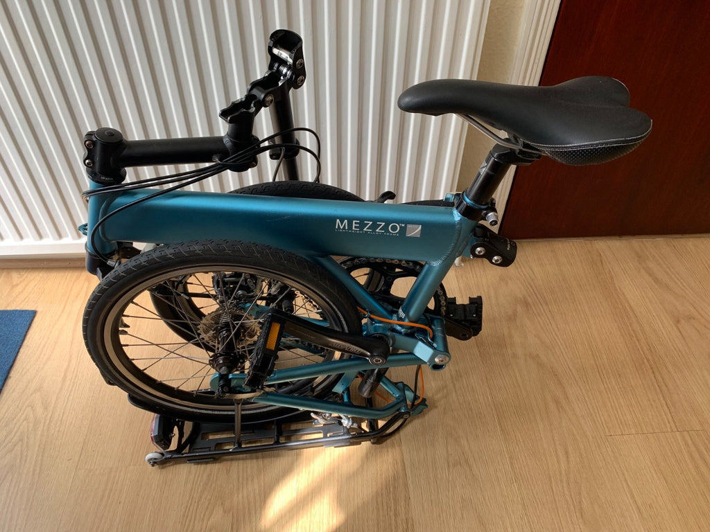 Mezzo D9 Folding Bike Bicycle - Very Good Condition - Serviced with New Parts