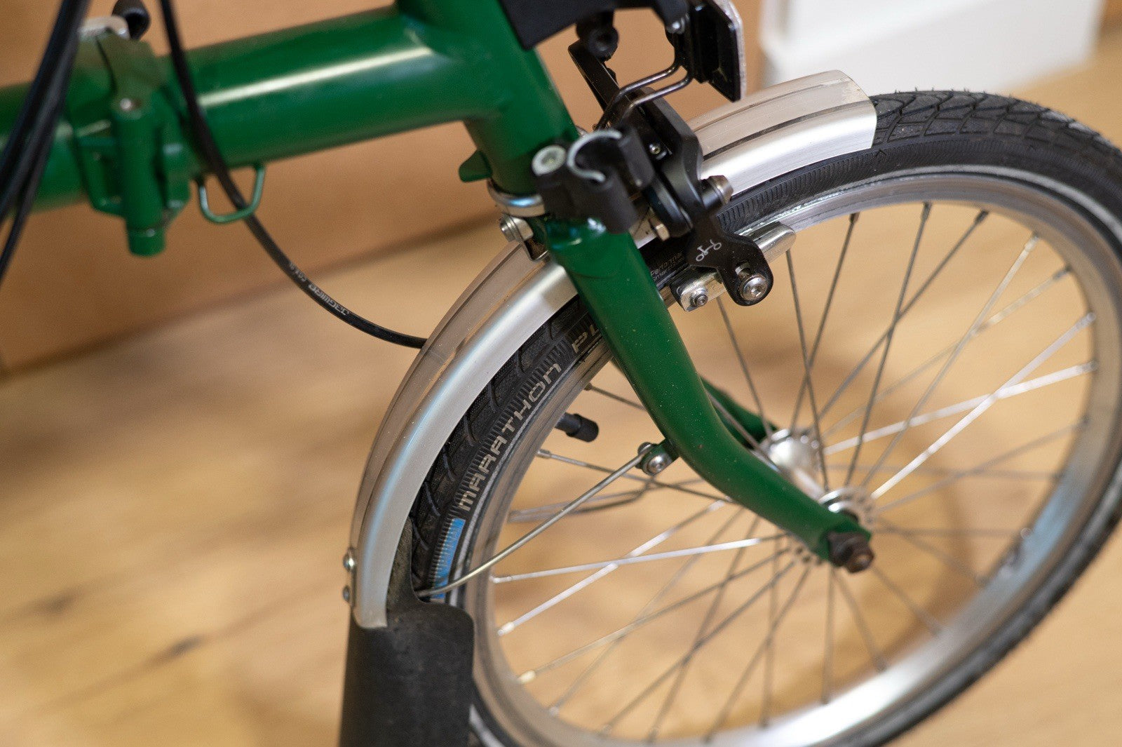 Brompton M6L racing green