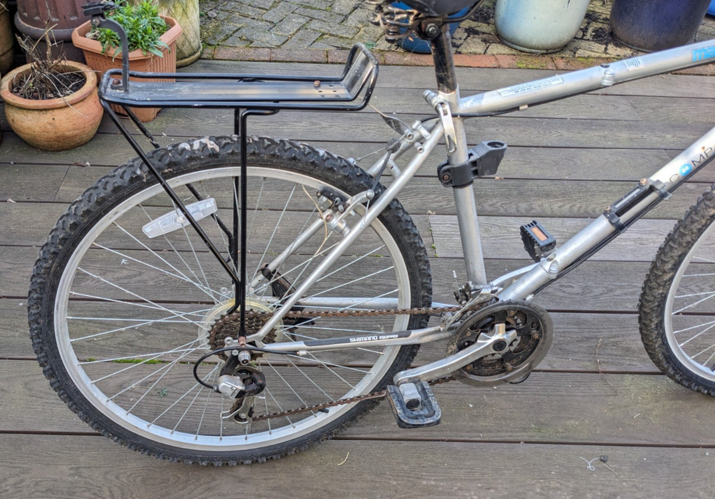 Mazda 26” Compact foldable Town and Country bike.  Minimal use.  Great condition