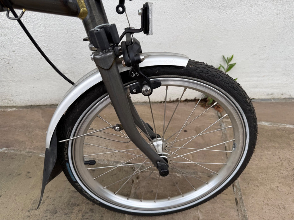 Brompton M6L 6-Speed Raw Lacquer – Barely Used, Recently Serviced, From New