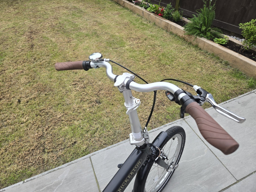 BICKERTON 1808 FOLDING BIKE  RAVEN BLACK TOPCLASSIC BRAND 💥 UNUSED RRP £950 💥