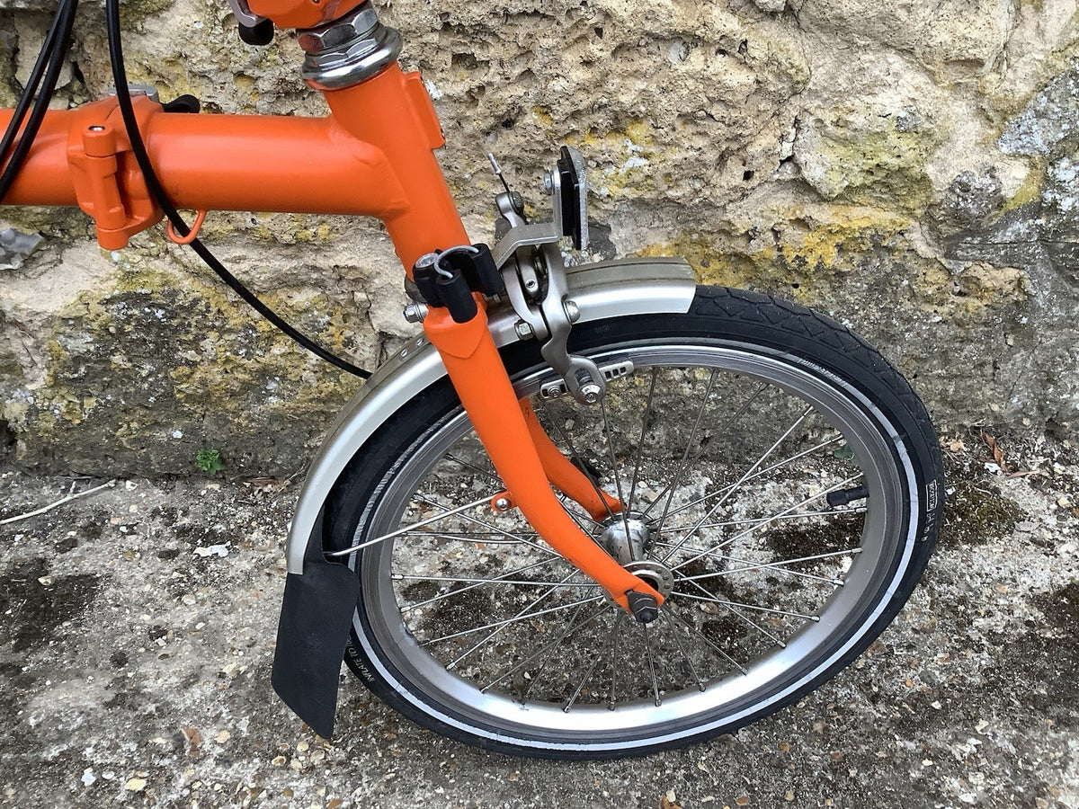 Brompton M3R Folding Bike - Orange - UK DELIVERY