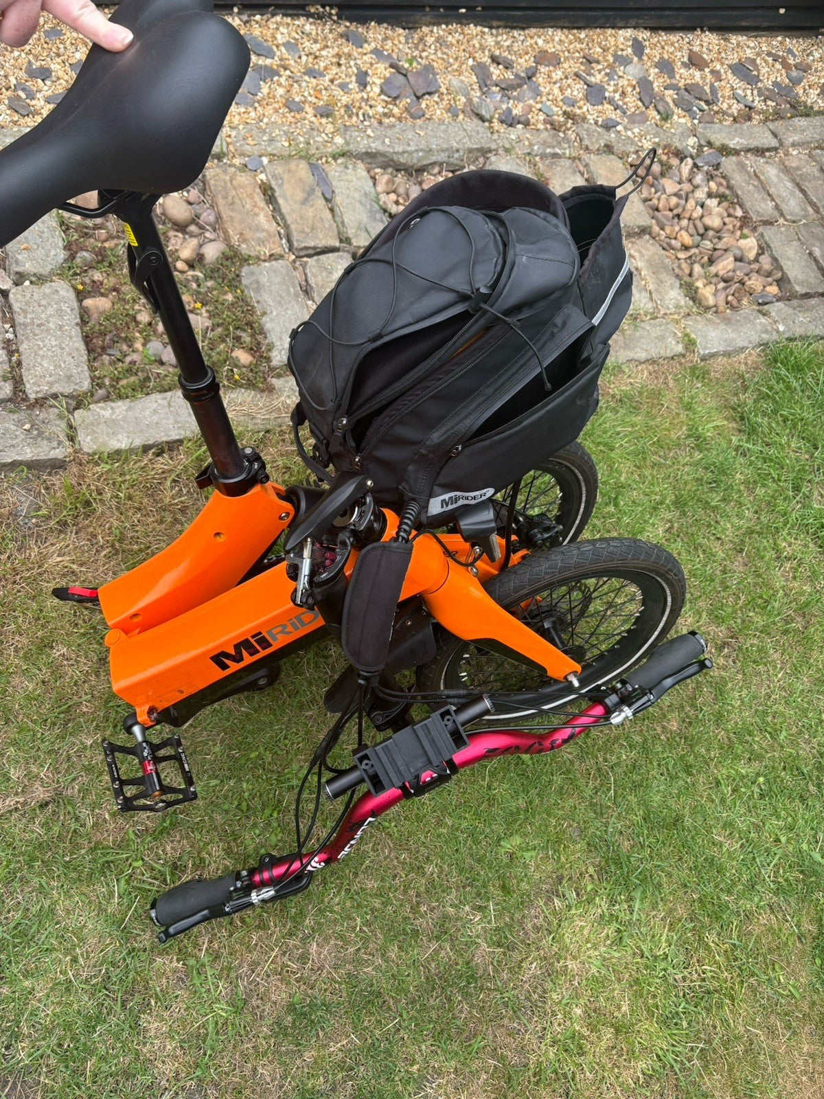 Mirider folding Bike, Used Very Good Condition.
