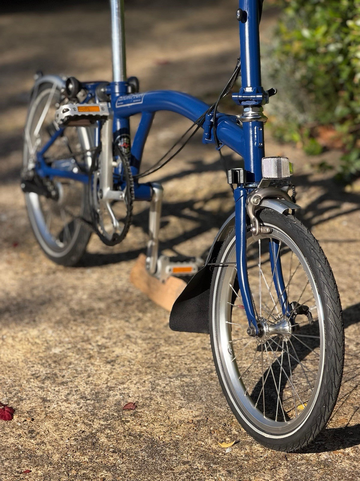 Brompton M3L 2013 Folding Bike 3-Speed, Tempest Blue