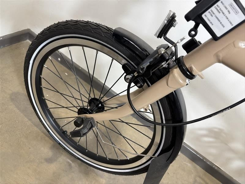 Brompton C Line 6 Speed 2023 High Handlebar Folding Bike - Dune Sand