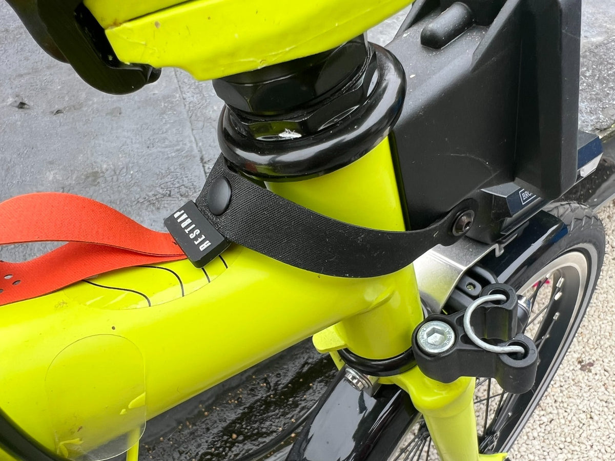 Brompton C Line 6 Speed folding bicycle - Lime green 2023 with extras
