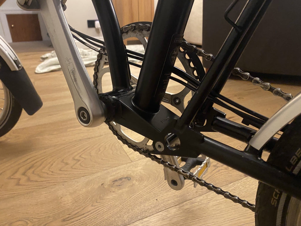 Brompton C Line 6 Speed In Black In A Very Good Used Condition.