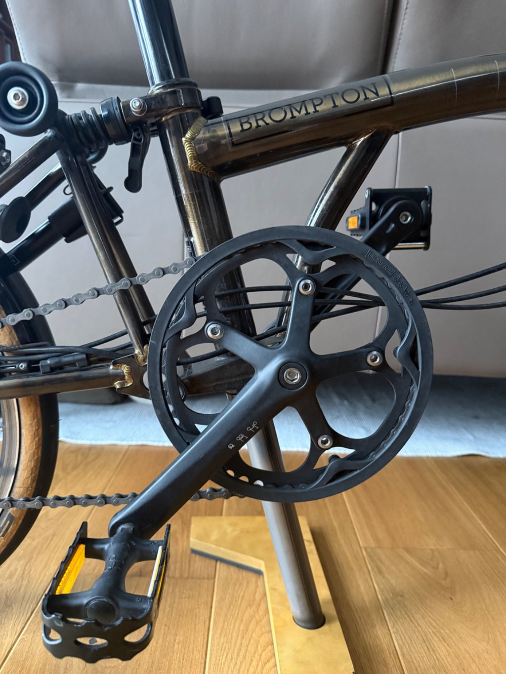 Brompton S6L – Black Lacquer – 6 Speed – Full PPF – Excellent Condition+Upgrades
