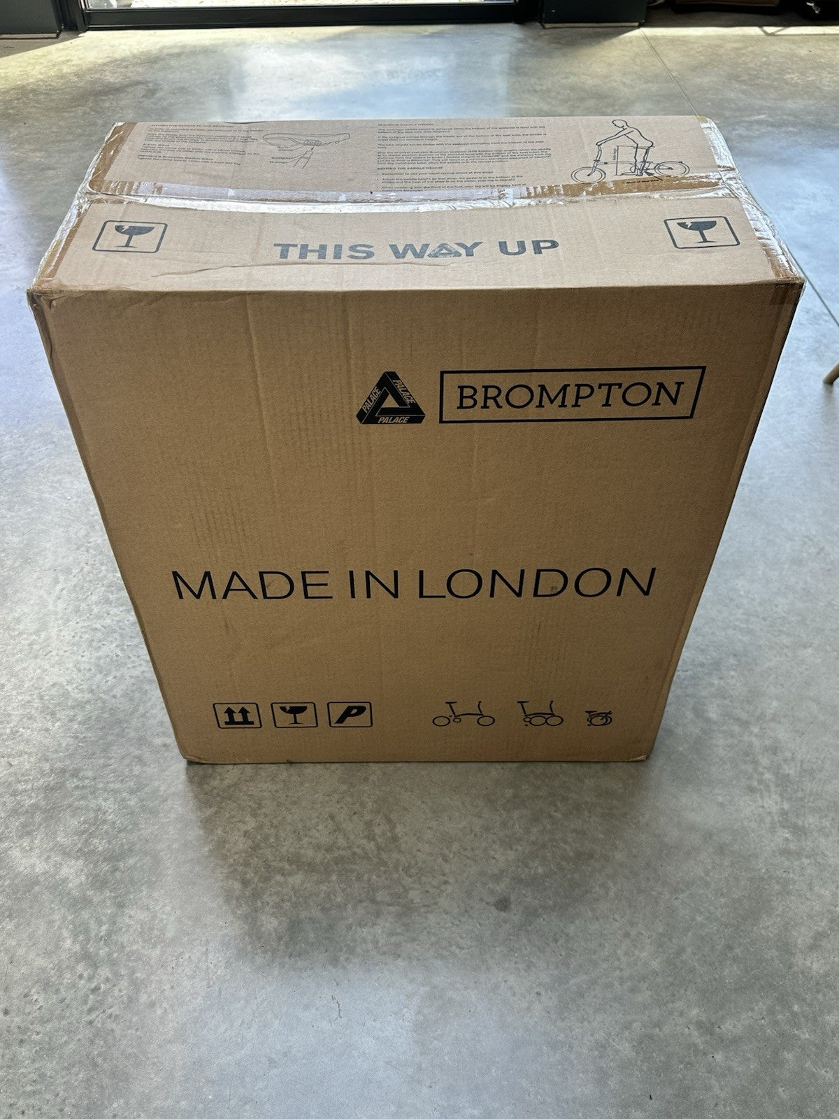 Palace x Brompton Collaboration Folding Bike  - C-Line - BOXED, SEALED, UNOPENED