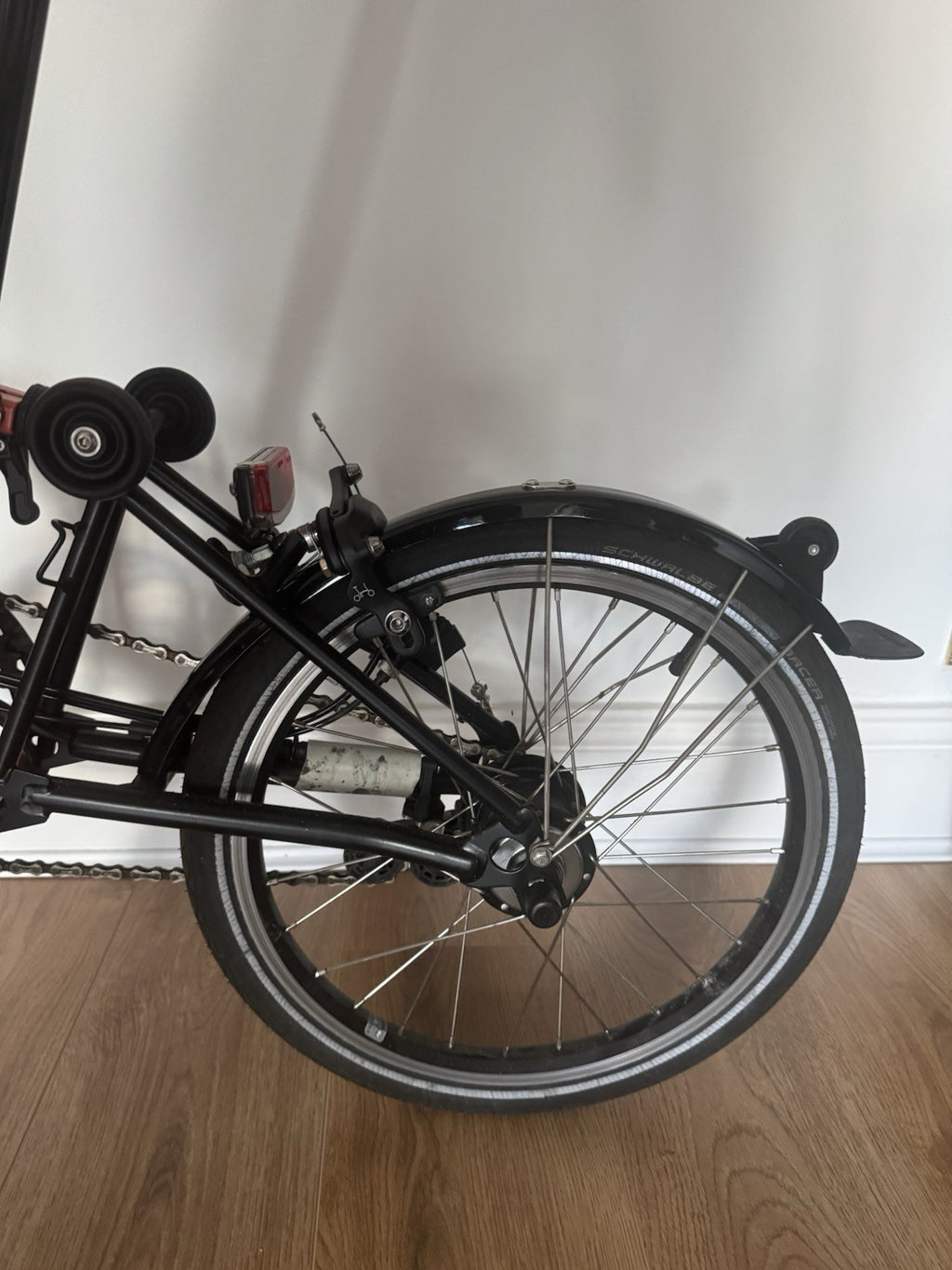 Brompton C Line Explore Electric Fire Coral 6-Speed