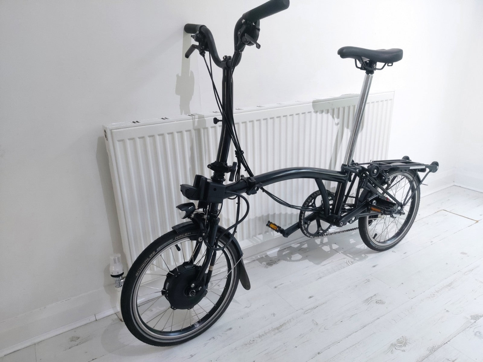 Brompton M6R Electric Foldable Bike Black