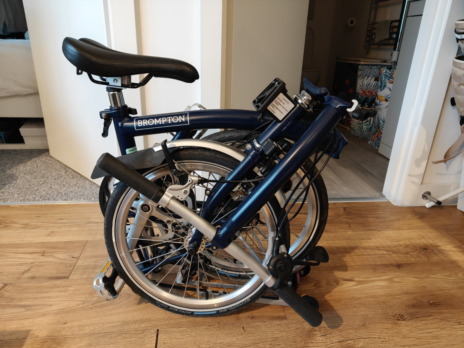 2019 Brompton S2R Folding Bike Barely Used
