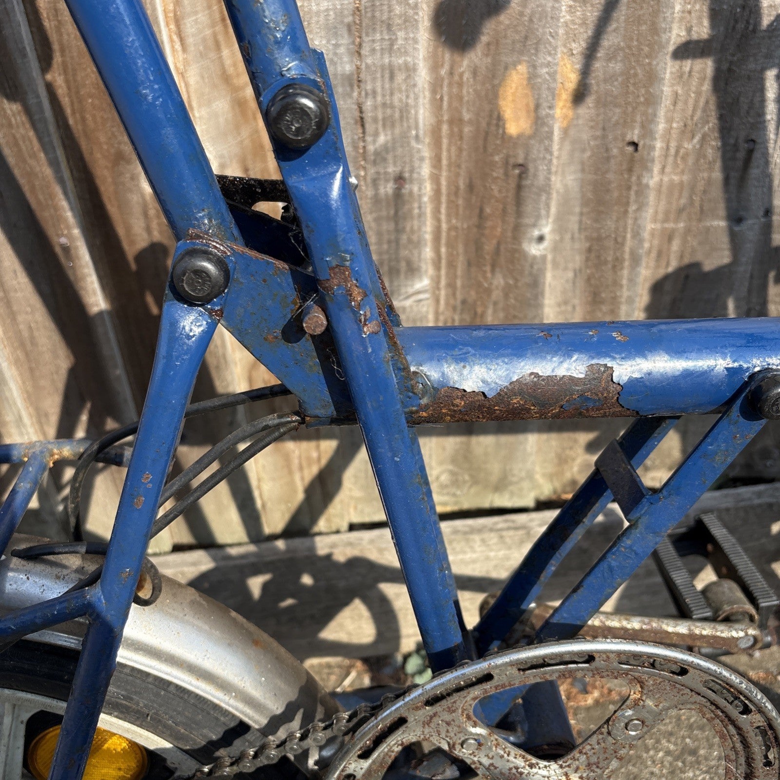 Vintage DI BLASI Folding Bike- Navy 4 Gears